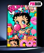 Cuadro Led Betty Boop #1 Recargable