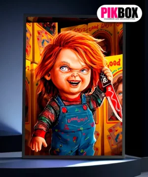 Cuadro Led Chucky #1 Recargable