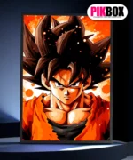 Cuadro Led Goku #1 Recargable