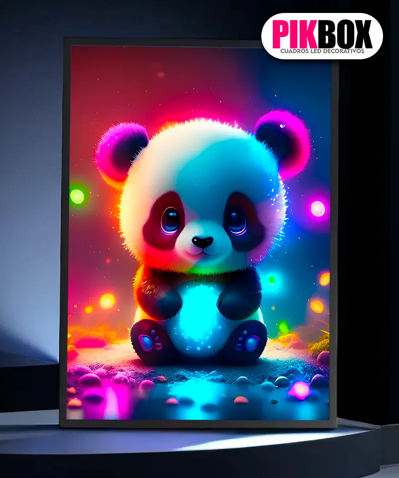 Cuadro Led Kawai #8 Recargable