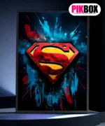 Cuadro Led Superman #1