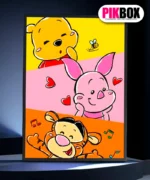 Cuadro Led Winnie Pooh #2 Recargable