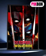 Cuadro Led Deadpool Wolverine #3 Recargable