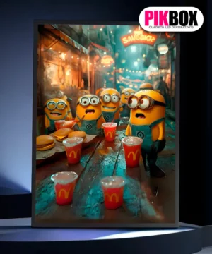 Cuadro Led Minions #1